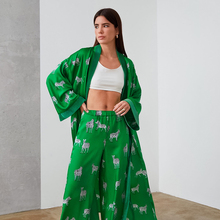 Hiloc-conjunto de pijama con estampado de animales para mujer...