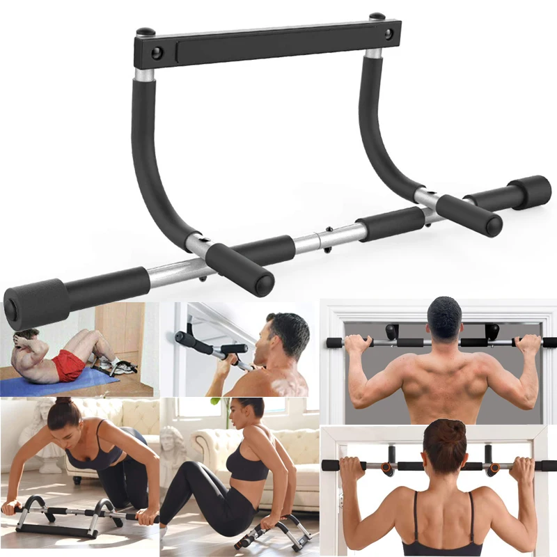저렴한 멀티 체육관 출입구 당겨 바 휘트니스 휴대용 턱 당겨 밀어 올려 멀티 그립 바디 강도 휘트니스 도구