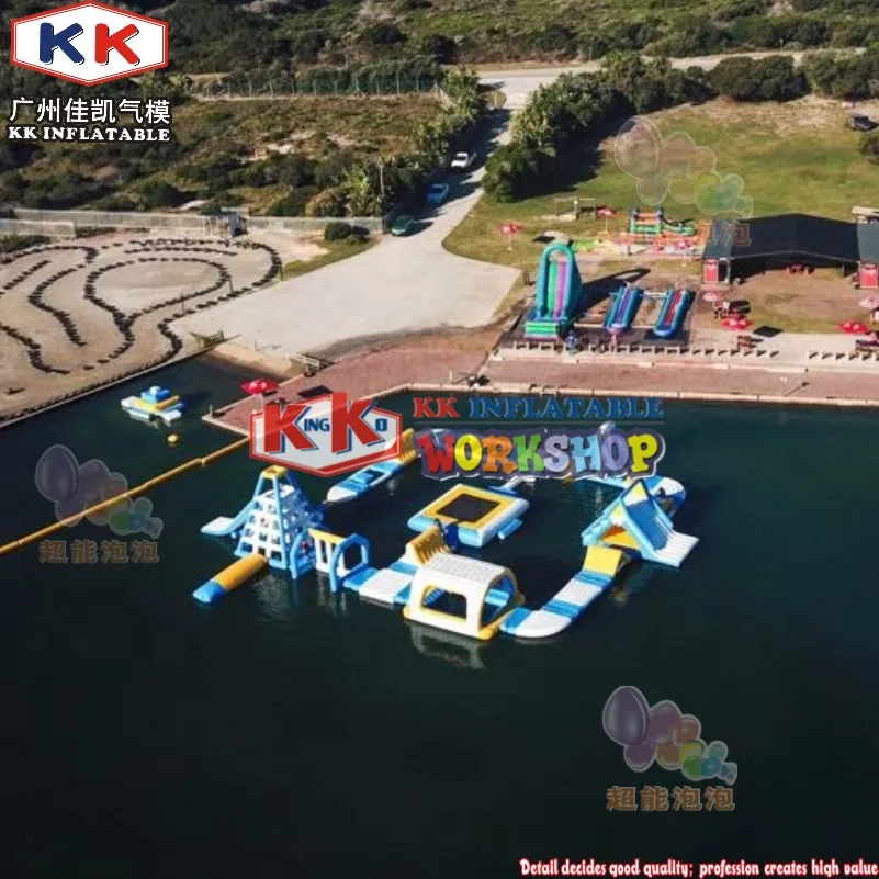Новая надувная плавающая игрушка для аквапарка с маркировкой CE 100|Водные горки| |