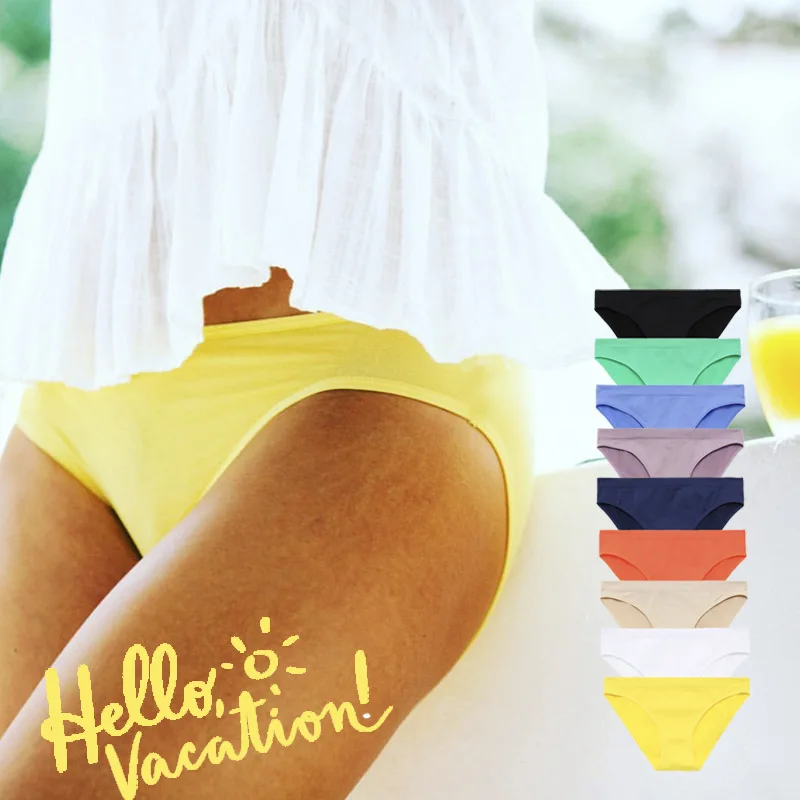 Американские высокие эластичные трусики для женщин модные бесшовные спортивные