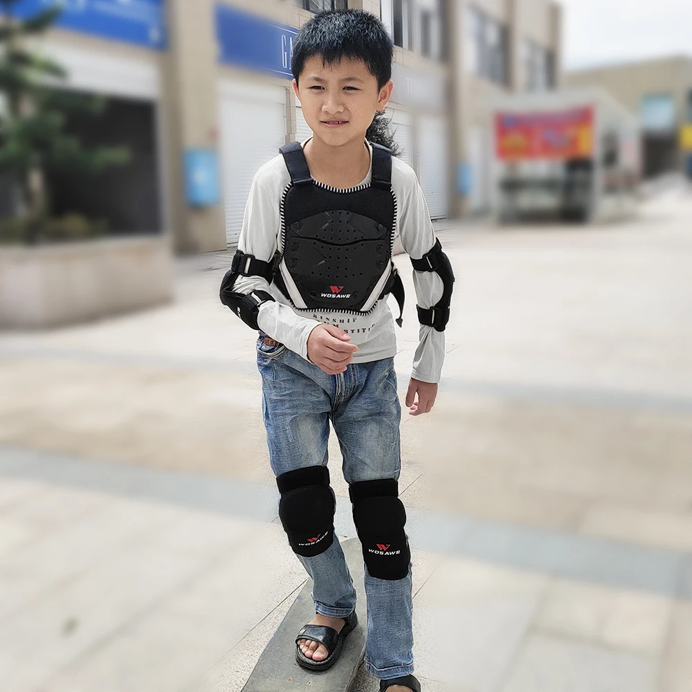 Детский защитный жилет для всего тела броня мотокросса Jacket нагрудная Защита