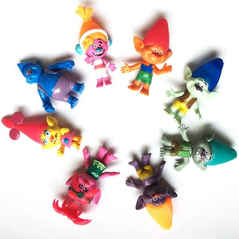 Кукла из ПВХ 8 шт./компл. 11 см для детей дня рождения вечерние в подарок | Игрушки и