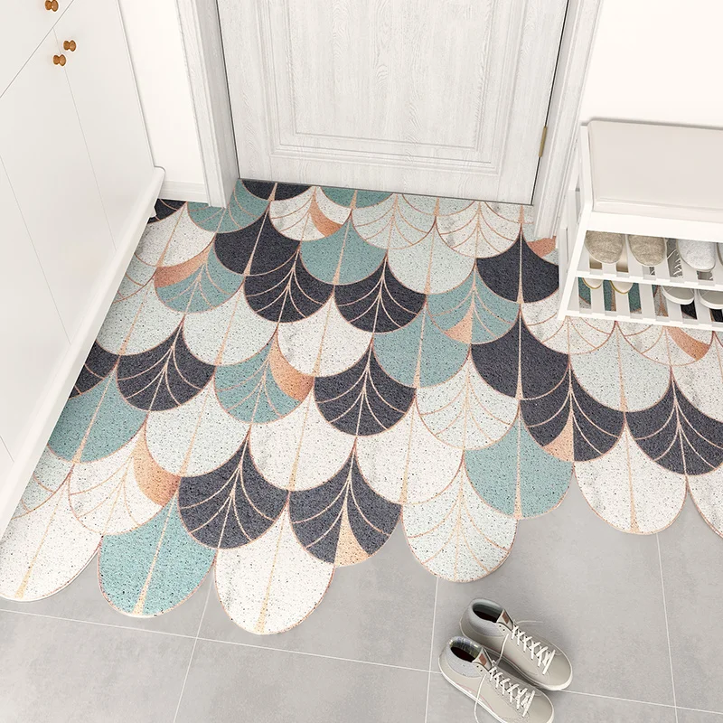 

Алмазный клетчатый дверной коврик из ПВХ