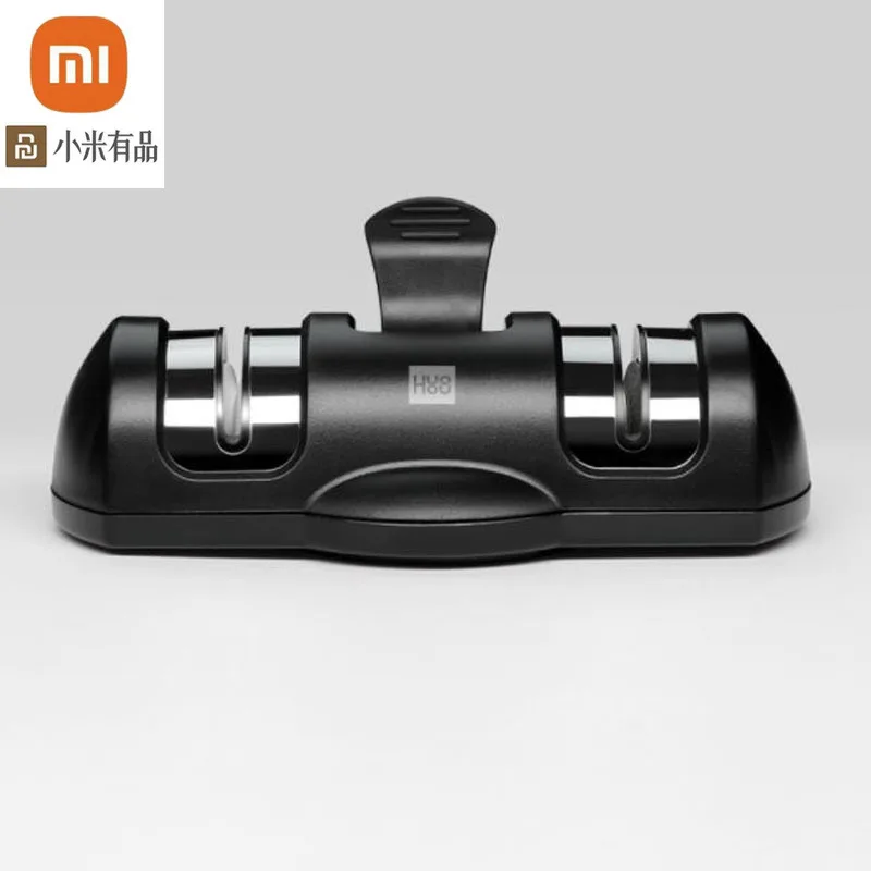 

Новейшая модель xiaomi youpin двухколесная точилка 2 уровня кухонный точильный камень для кухонных ножей умный дом