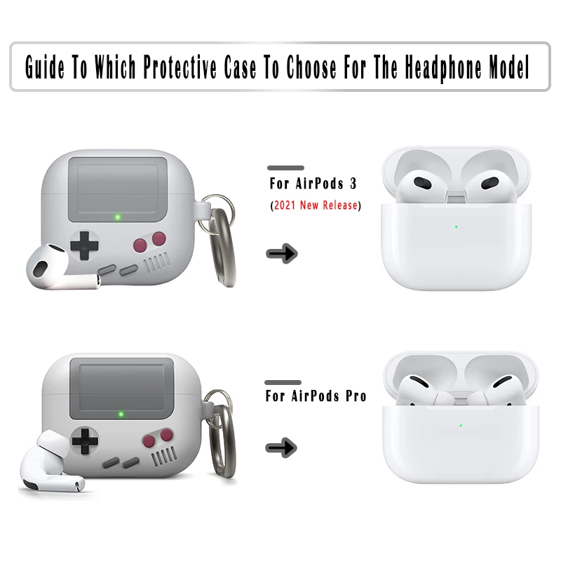 Чехол для Apple Airpods 3 Pro чехол классический силиконовый защитный игроков в