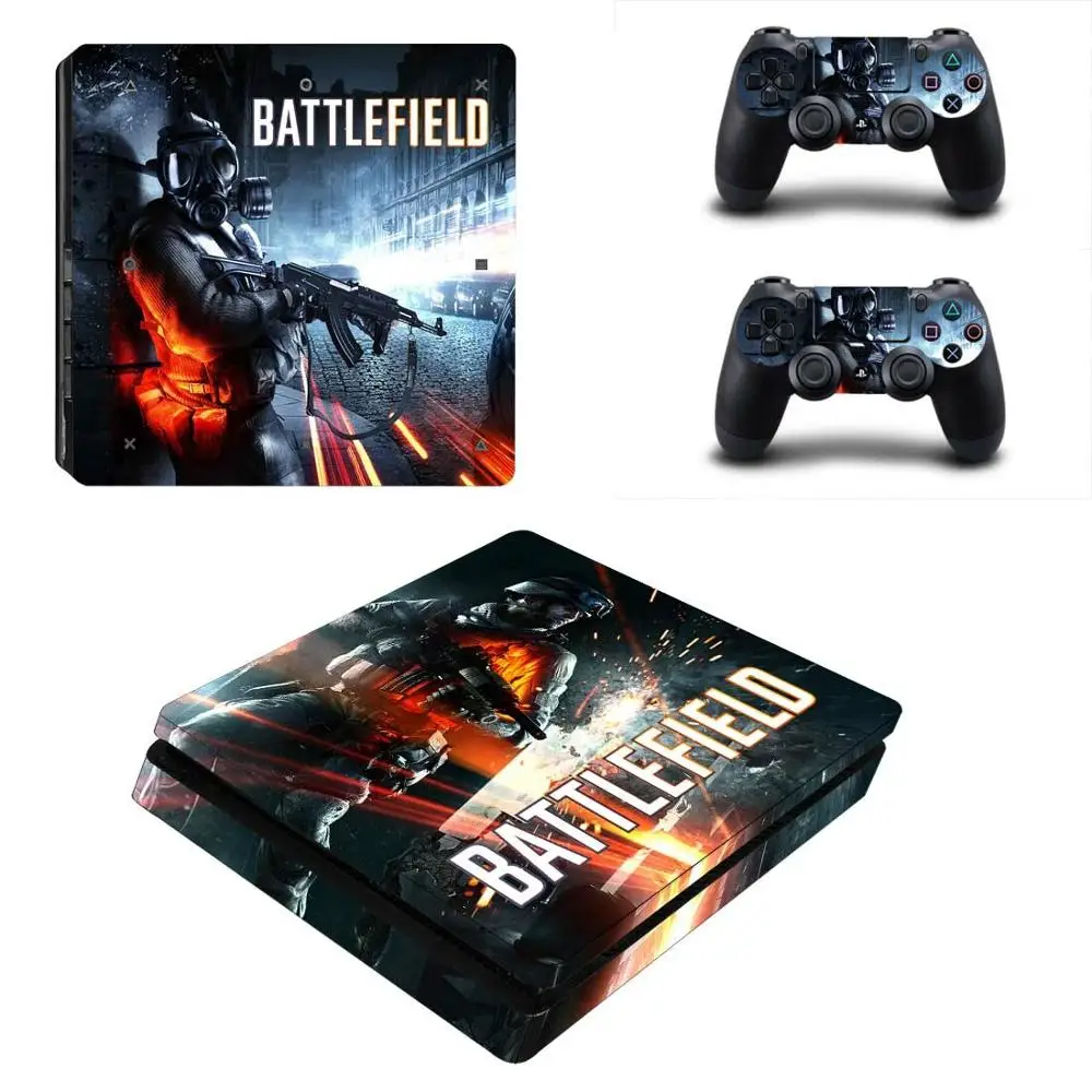Тонкая наклейка для игровой приставки PS4 с игровым боем PlayStation 4 тонкая консоли и