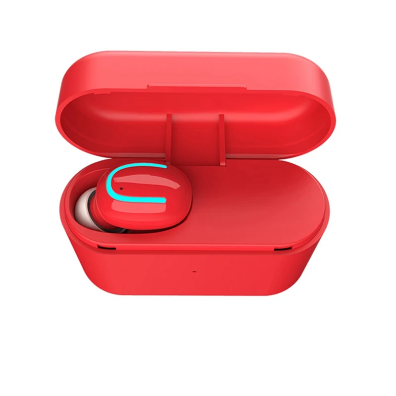 VTIN беспроводные Bluetooth наушники Ультра маленькие наушники-невидимки стерео один наушник с микрофоном зарядная коробка для iPhone Xiaomi