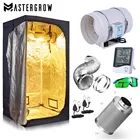 Набор для палатки для выращивания растений (в этом наборе Нет светодиодной подсветки!) гидропонная система выращивания + комбинированный угольный фильтр 4 