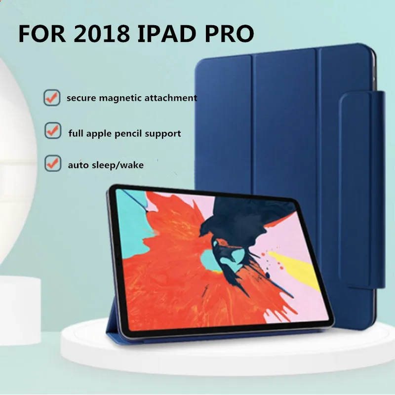 

For iPad Air 2020 Case For iPad air 4 Case 10.9 2020 For iPad Pro 11 2018 2020 Magnetic Case Funda Smart Cover Coque Capa