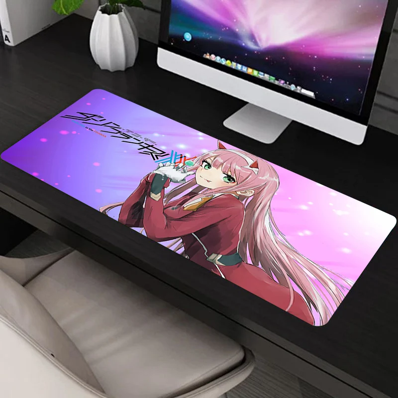 

Zero Two Keyboard Pad Xxl Mouse Gamer Desk Gaming Mat Cute Large Gamers Accessories Pads Mausepad Carpet Anime Hot Mause Kawaii