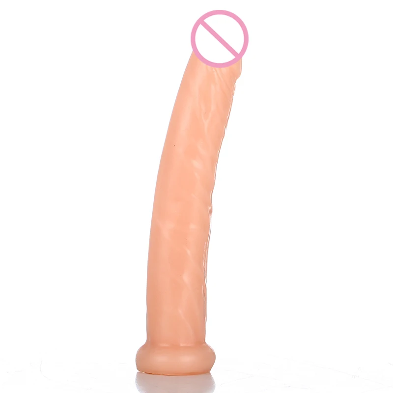 Огромный реалистичный конский фаллоимитатор 17 см Пенис с присоской для