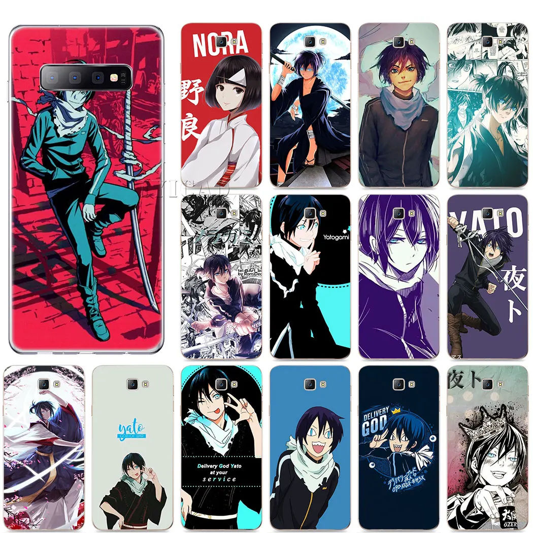 Японский Ято Noragami аниме жесткий чехол из мультфильма Холодное сердце samsung J1 J5 J6 J4
