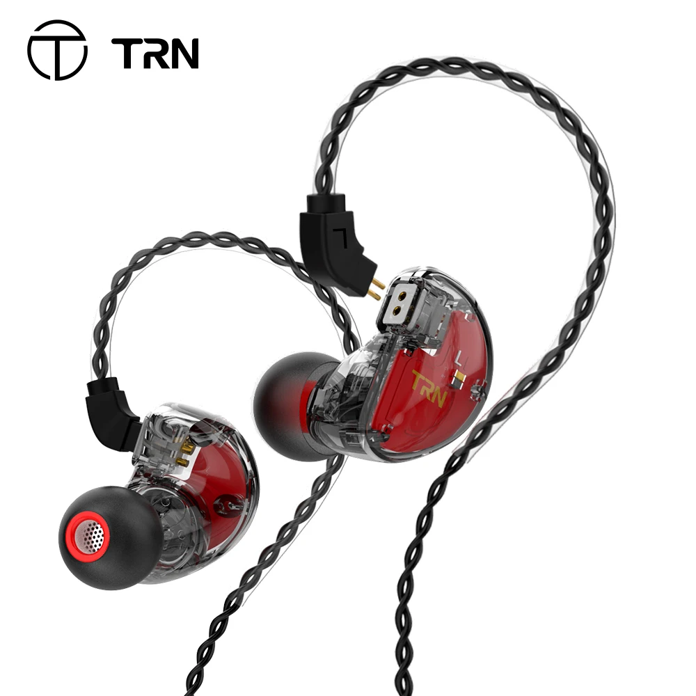 Гибридные наушники TRN V30 2BA 1DD IEM Hi-Fi наушники-вкладыши для спорта с 3 драйверами