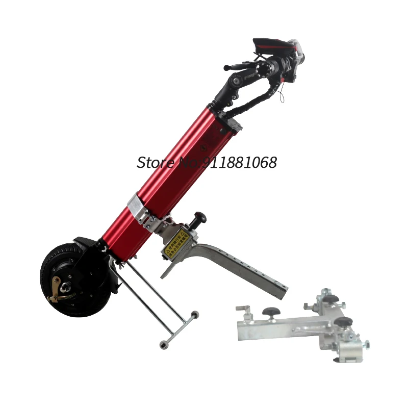 Мощная одноколесная инвалидная коляска 300 Вт электрический ручной велосипед с