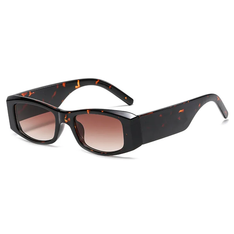 

Vintage Black Square Sunglasses Woman Luxury Brand Small Rectangle Sun Glasses Female Gradient Clear Mirror Oculos De Sol 4.8