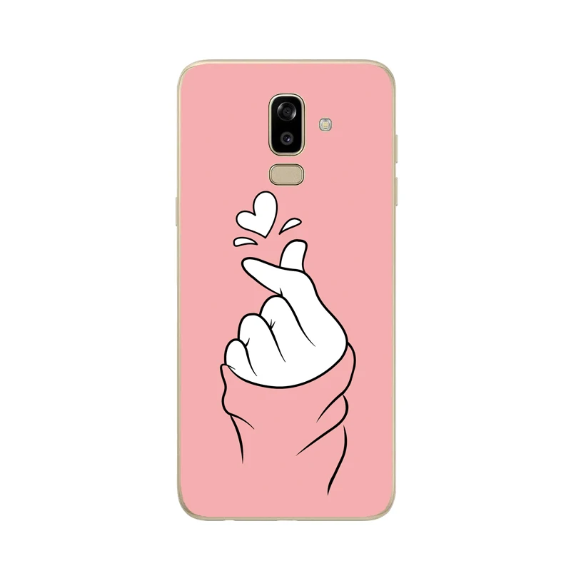 Чехол для samsung Galaxy J8 2018 чехол j810 j810f sm-j810f Силиконовая задняя крышка TPU Fundas телефона