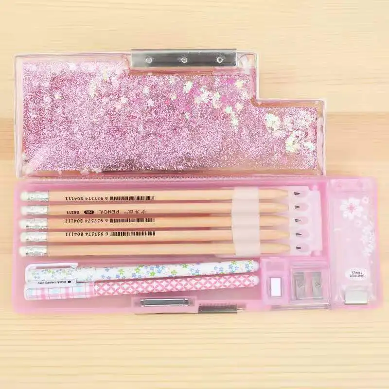 Креативный мультяшный пенал сумка солнечный калькулятор многофункциональный