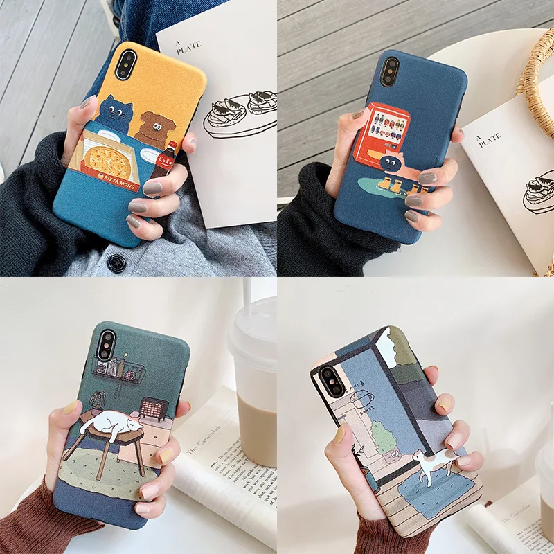 Mount Dog Для iphone XR X 7 6S Plus чехол оригинальный матовый Мягкий силиконовый для телефона