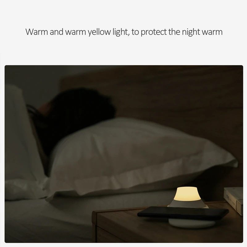 RISE-Original Wireless Charger with LED Night Light Magnetic Attraction Fast Charging for IPhones Samsung Huawei Xiaomi Phone Ch |