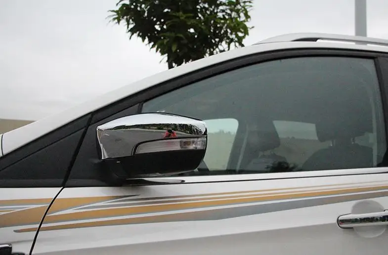 

Car styling For Ford Kuga 2018 Car-covers High-quality ABS Chrome Rearview mirror cover Trim/Rearview mirror Decoration