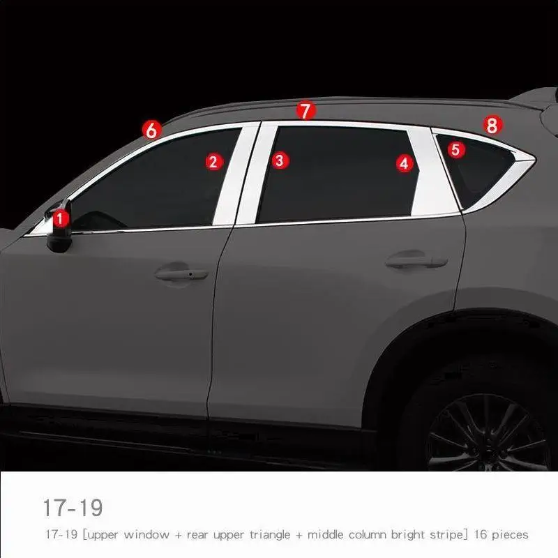 Авто Automovil Модифицированная оконная ручка для корпуса двери внешние молдинги