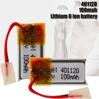 3,7 V Lipo cells 401120 100mah литиевая полимерная аккумуляторная батарея для MP3 MP4 GPS Bluetooth динамик гарнитура селфи-палка