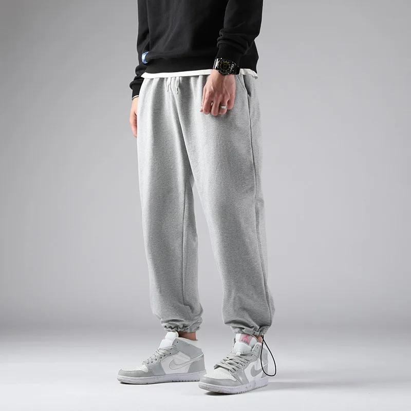 Брюки-султанки мужские для тренировок уличная одежда повседневные деловые штаны