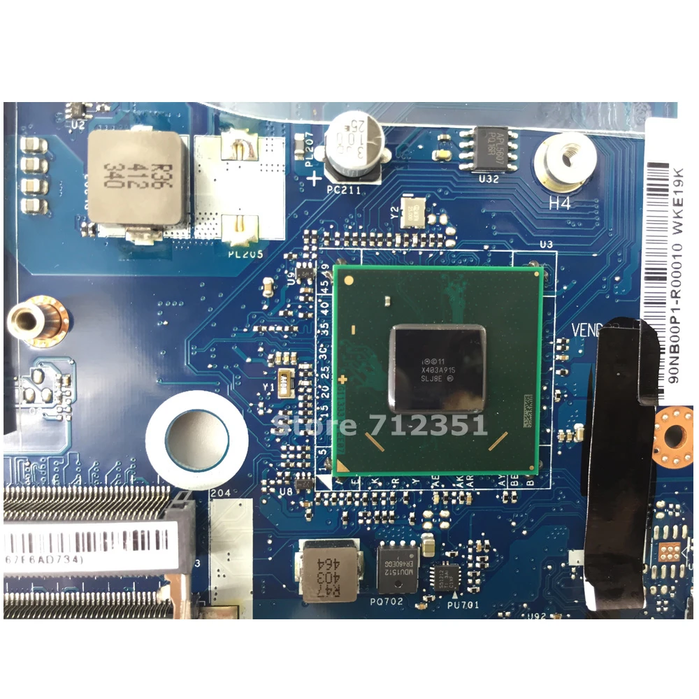 K45VJ QCL40 LA 8221P REV1.0 GT635M 2G Материнская плата ASUS K45VM K45VD A45V K45VS A85V P45VJ материнская для