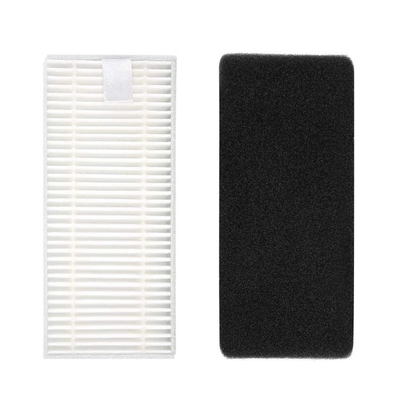 

17Pcs Side Brush Caster Filter for ECOVACS DEEBOT 600 601 605 710 N79 N79S Vacuum Cleaner Spare Accessories