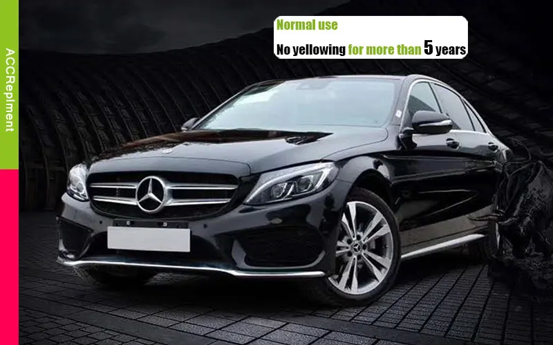 Авто. PRO фары для Benz C-Class W205 15-18 автомобильный Стайлинг Биксеноновые линзы светодиодный свет Guide DRL H7 Ксеноновые фары для Benz W205