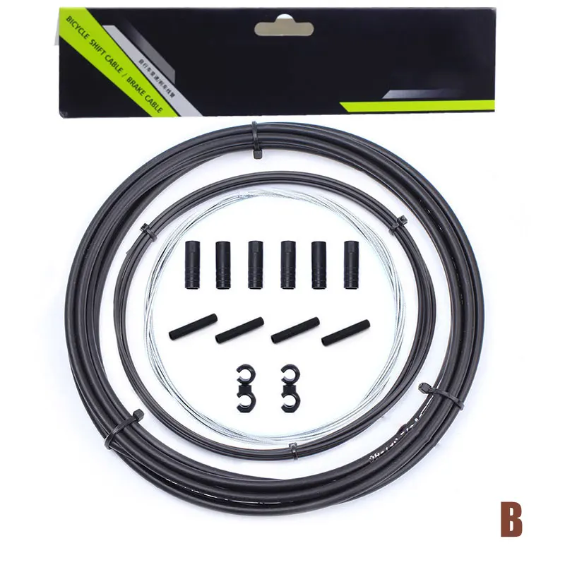 

Bike Bicycle Front Rear Inner Outer Wire Gear Brake Cable Set 4 Colors AC889