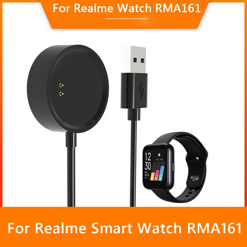 

USB Charging Cable for Realme Smart Watch RMA161 Smartwatch Dock Charger Adapter Magnetic Charger Cord Dock Stand