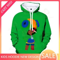 cartoon star jacket tops teen clothes shoot kids hoodies max browlings game 3d print hoodie boys girls harajuku sweatshirt