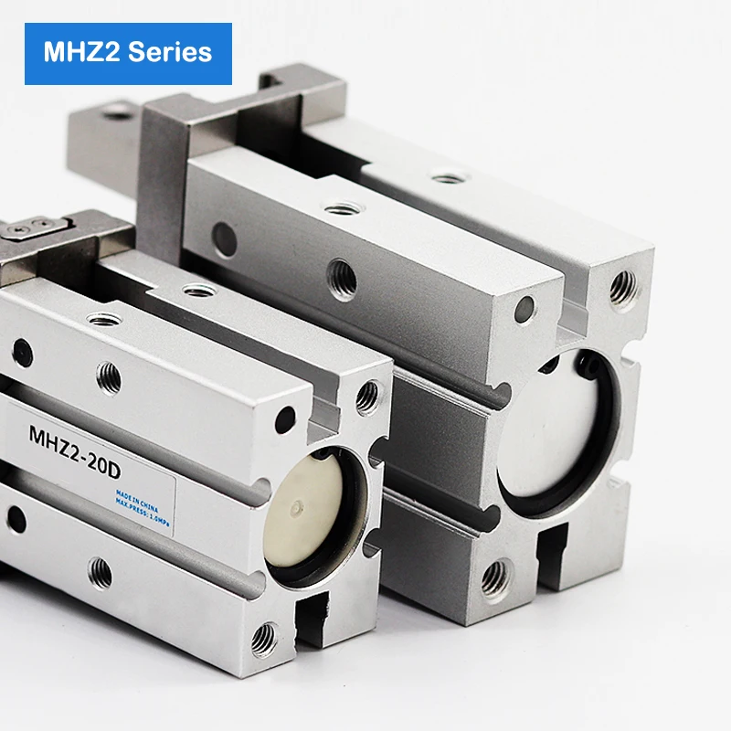 

MHZ2-10D/16D/20D/25D/32D/40D robotic gripper Pneumatic finger cylinder angular style double acting air gripper standard