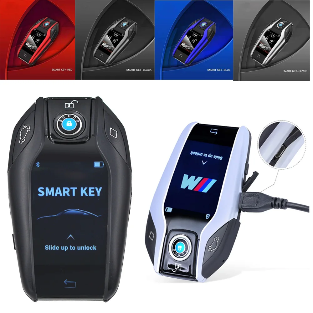 Модифицированный бутик Smart Remote Автомобильный ключ с ЖК экраном OBD для BMW Ford Mazda Toyota