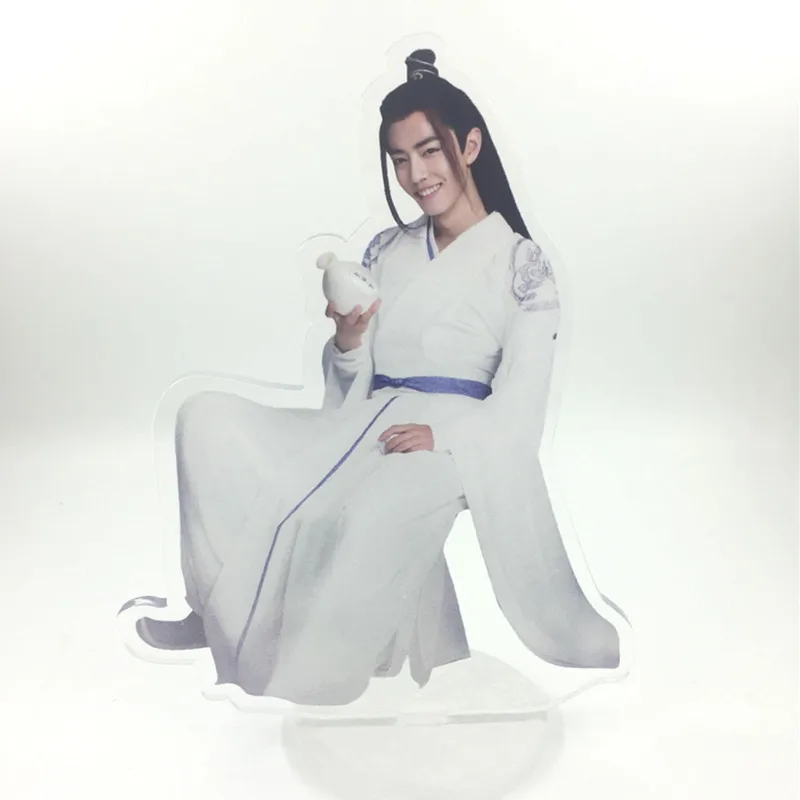 Grandmaster of Demonic Cultivation брелок Lan Wangji Wu Wuxian модная новинка Персонализированная акриловая цепочка для ключей ювелирные изделия