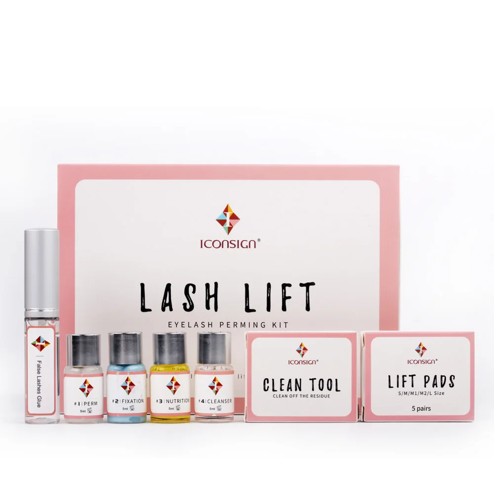 Professional Lash Lift Kit Perming Curling Nutritious Growth Eyelash Perming Kit lashes lifting with Rods Glue Lift Pads
