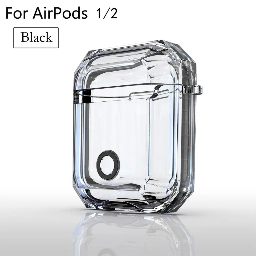 Мягкий прозрачный чехол для наушников Apple Air Pods, беспроводные наушники, защитный чехол, аксессуары для наушников, чехол для Airpod 1 2