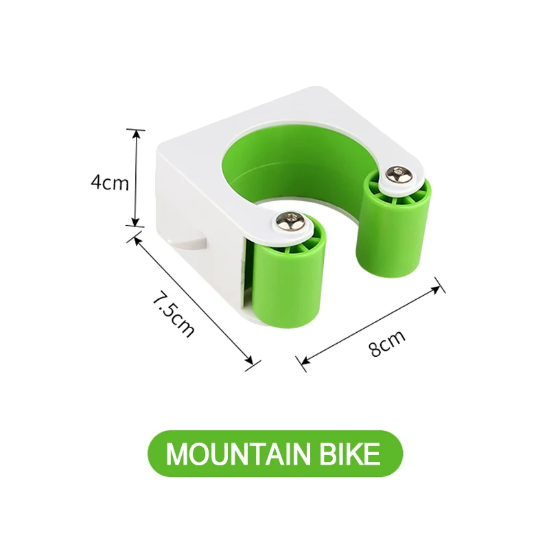 

Bicycle Parking Rack Mount Hook Wall Holder Buckle Portable Cycling Display Stand Mountain Bike Indoor Vertical Storage Rack
