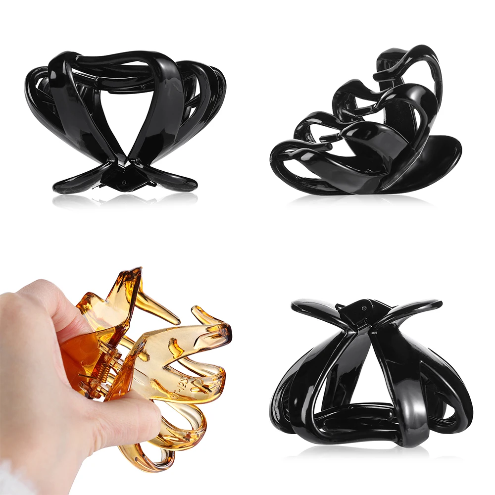 1 шт. акриловые заколки для волос в виде бабочек дамские Корейском стиле крабов