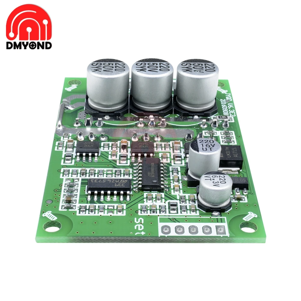 DC 12V 36V 500W ШИМ балансировка двигателя бесщеточный мотор управления Лер