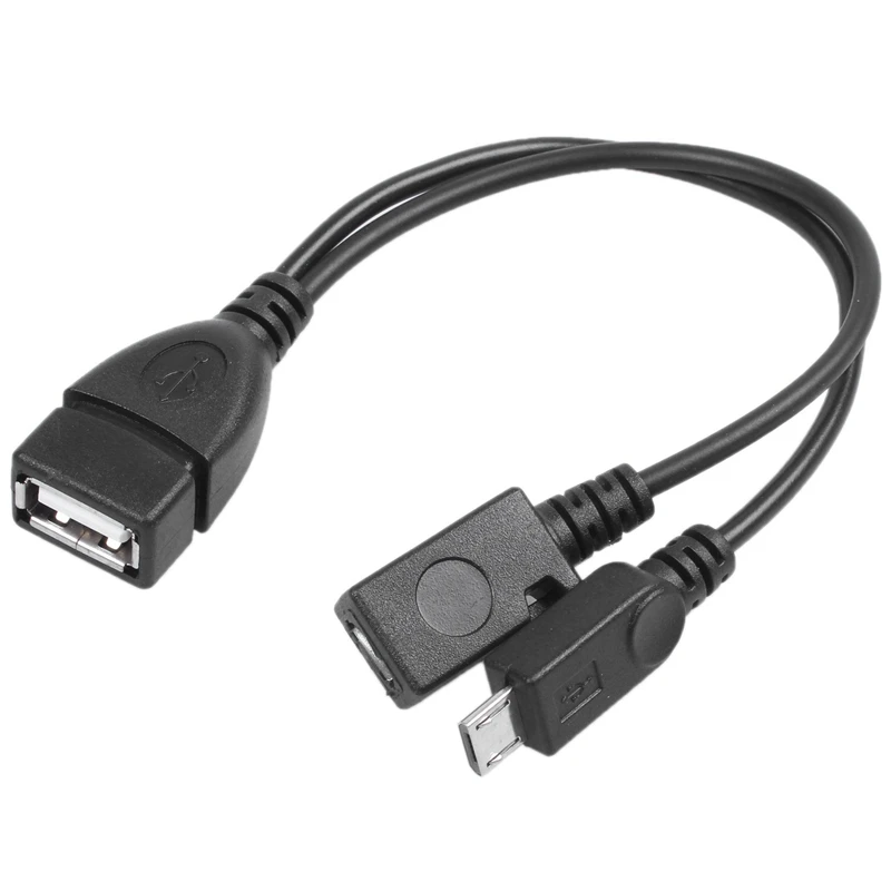 Микро USB хост OTG кабель с микро питания для Nexus 4 5 7 10 Galaxy и Samsung S 3 III IV V|Кабели