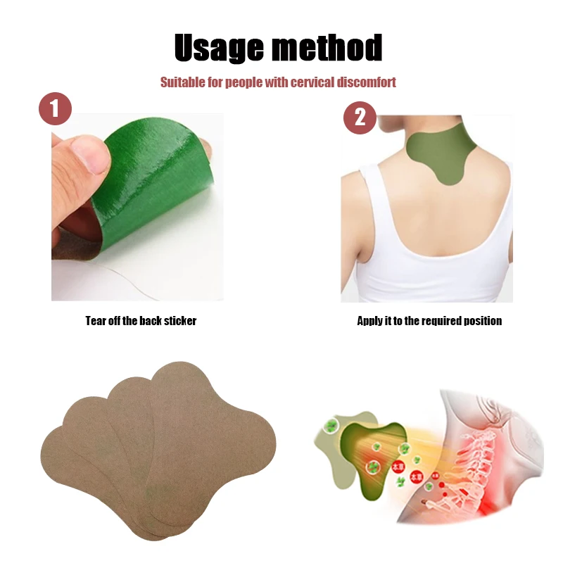 12 шт. пластырь для снятия симптомов боли в суставах шеи | Красота и здоровье