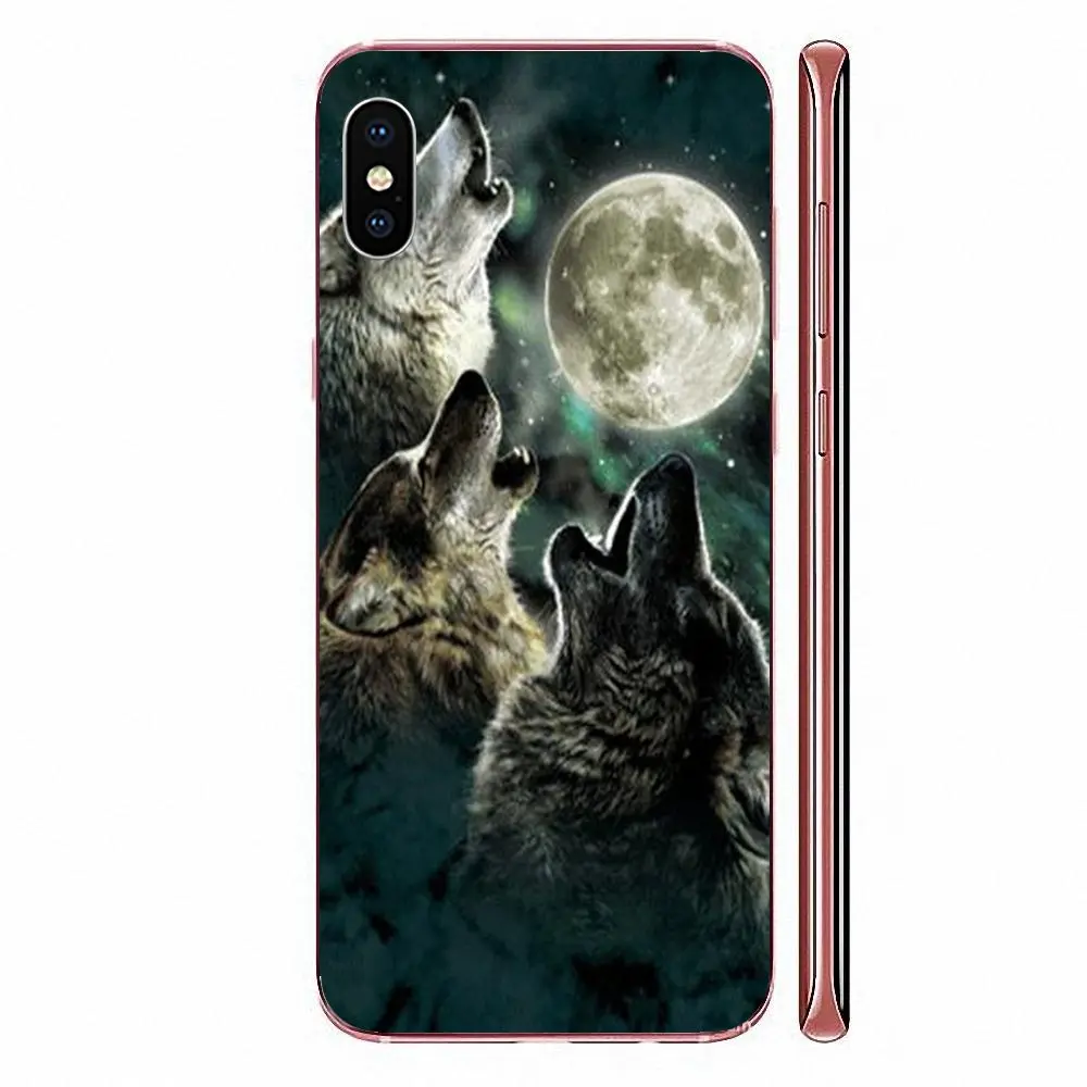 Для Apple iPhone 4 4S 5 5C 5S SE SE2 6 6S 7 8 11 Plus Pro X XS Max XR TPU Design Phone The Wolf | Мобильные телефоны и