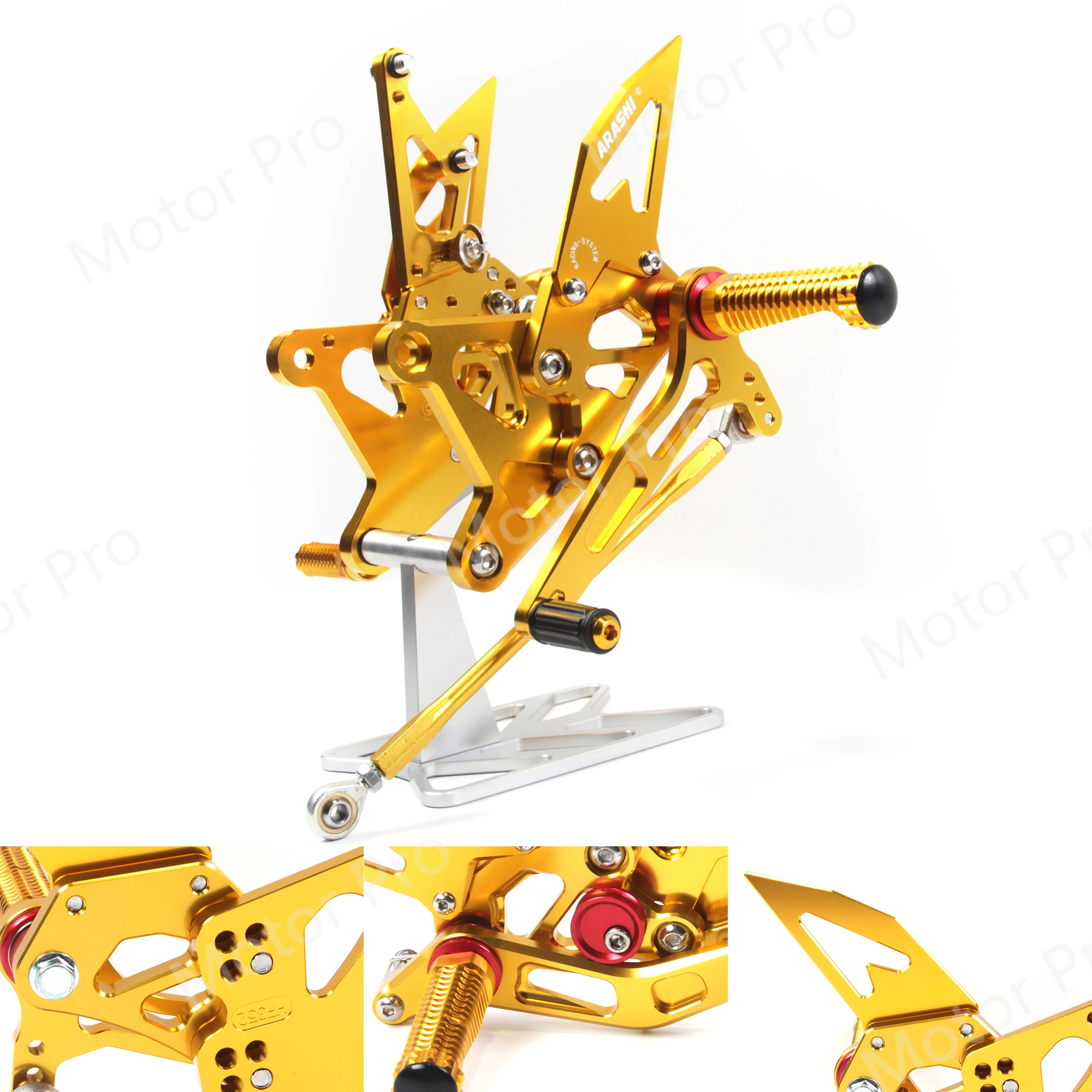 Регулируемые ножки для KAWASAKI NINNJA ZX6R 2005 2006 аксессуары мотоциклов Peg Rearsets Pedal ZX-6R ZX636