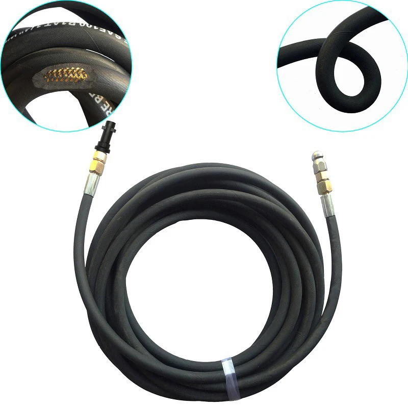 Шланг для мойки высокого давления 1/4 дюйма дренажная труба NPT сопло с четырьмя