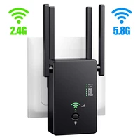 1200mbps wifi repeater 2 4g 5ghz wireless wifi extender 802 11n long range wi fi amplifier wi fi signal booster wifi repeater