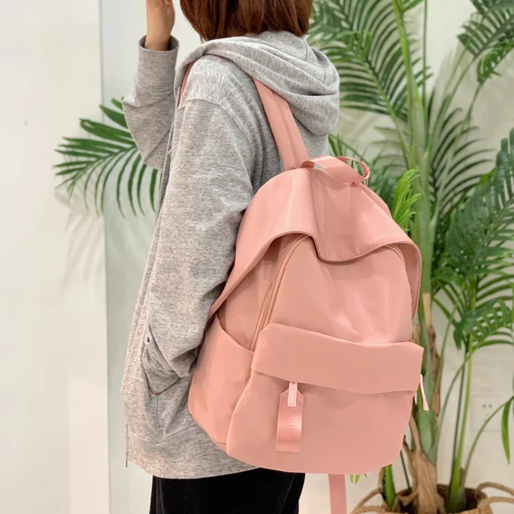 

Женский нейлоновый рюкзак Love sum, модная универсальная вместительная сумка в Корейском стиле, новинка 2020