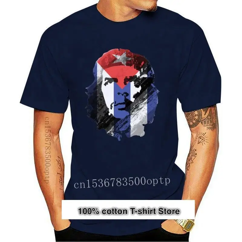 

Camiseta del CHE GUEVARA 2021 algodón, camiseta de la bandera cubana, nueva moda de verano 100%