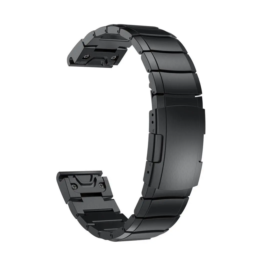 Ремешок Garmin Fenix 6X 26 мм титановый металлический Быстросохнущий ремешок для часов G